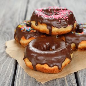 chocolate frosted donuts