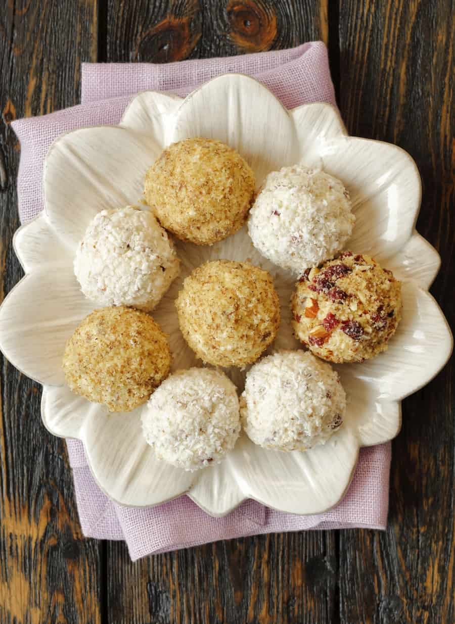 Coconut Snowball Cheesecake Bites Recipe