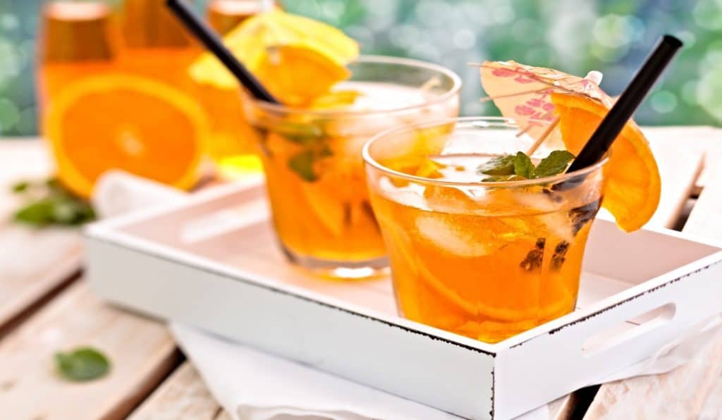 orange cocktails