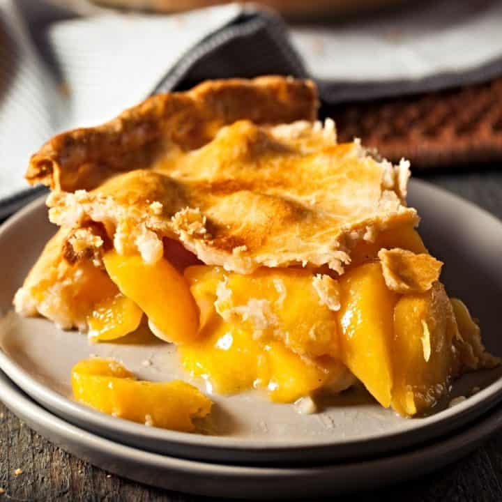 Peach Pie With Frozen Peaches | Treat Dreams