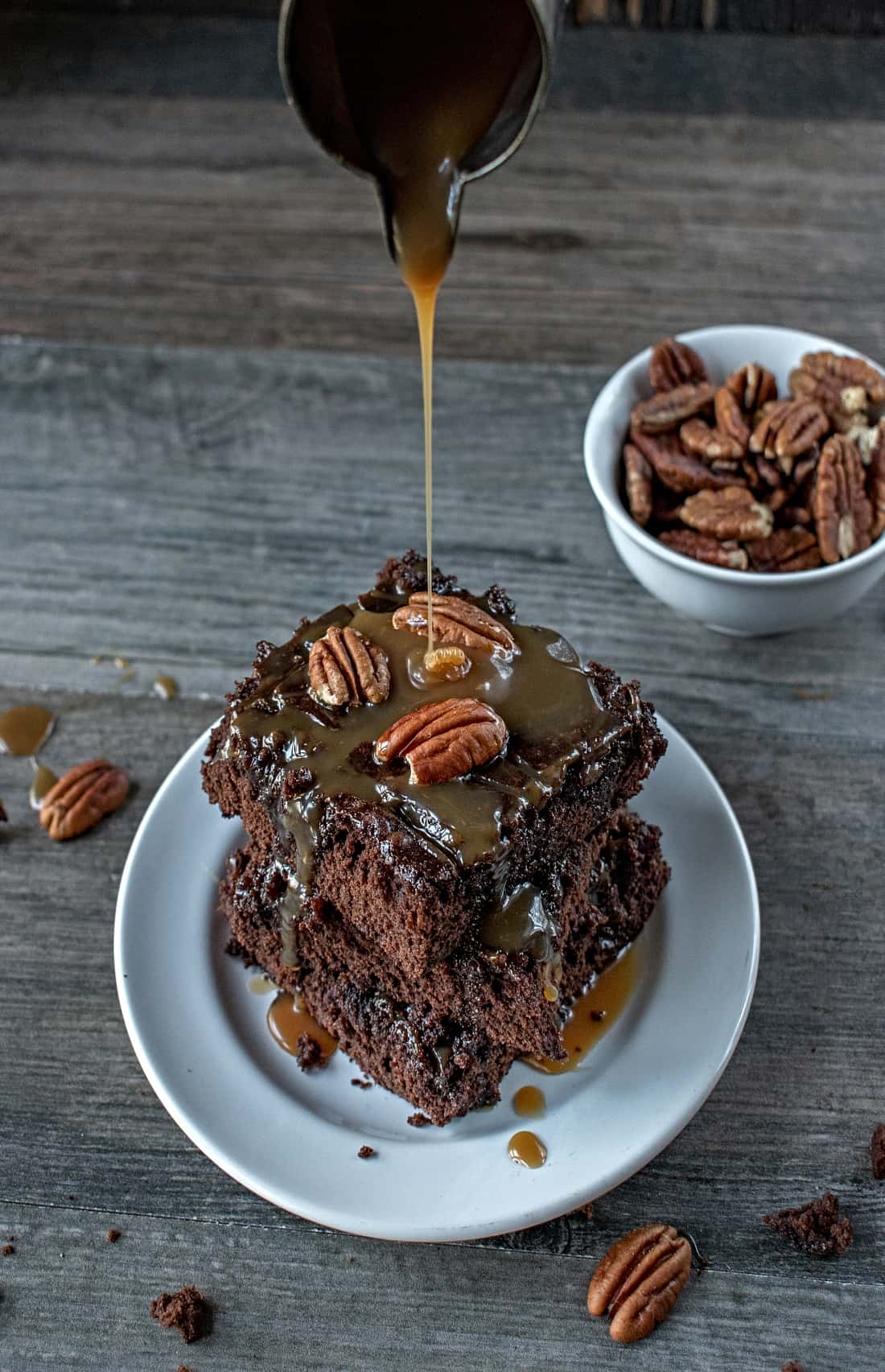 Turtle Brownies With German Chocolate Cake Mix Treat Dreams