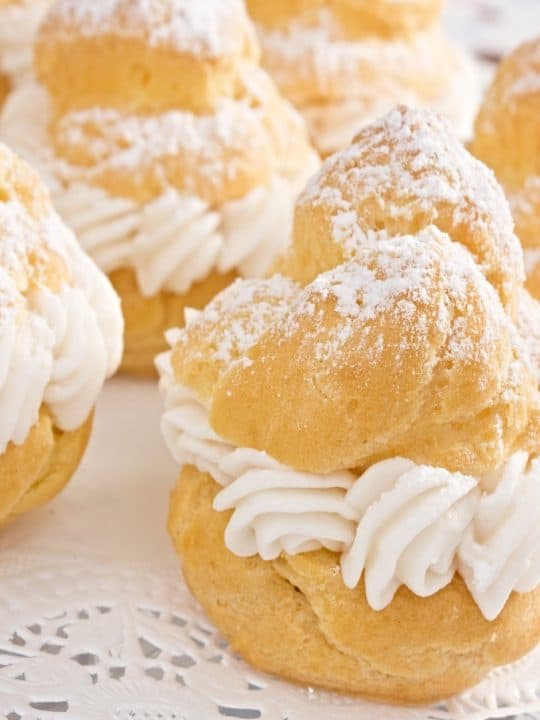 Cream Puffs Recipe (Super Delicious)