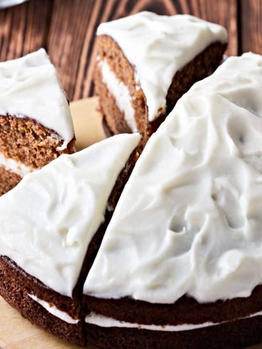 Chocolate Cake (With Cream Cheese Frosting)