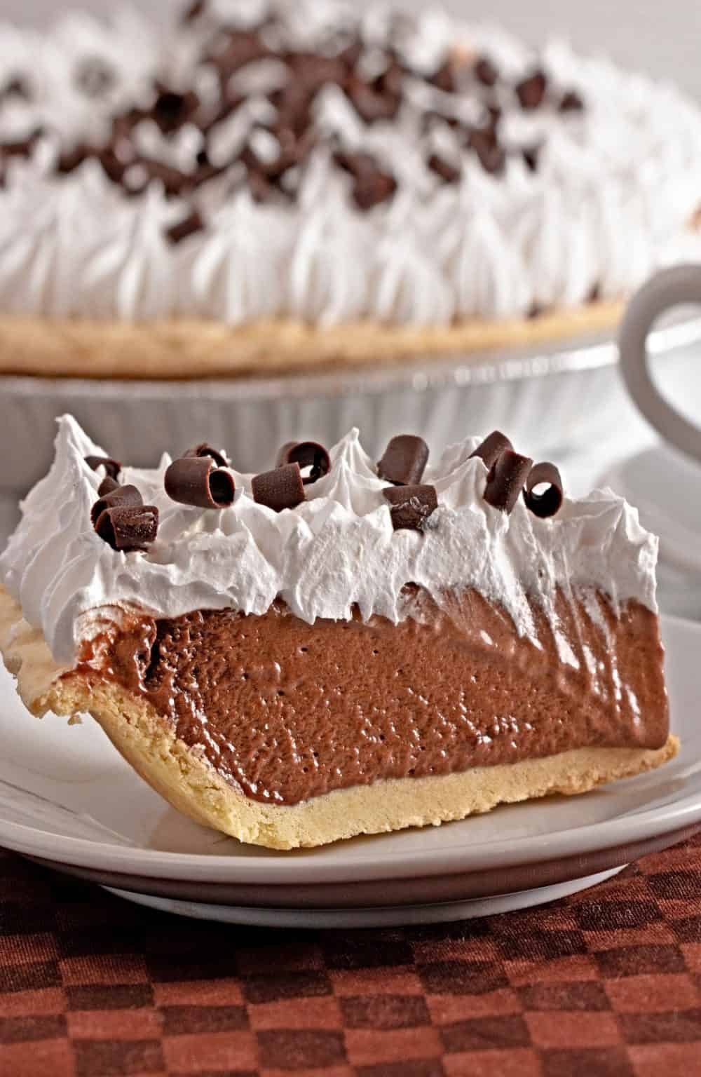 Easy Chocolate Pie (With Cocoa) Treat Dreams