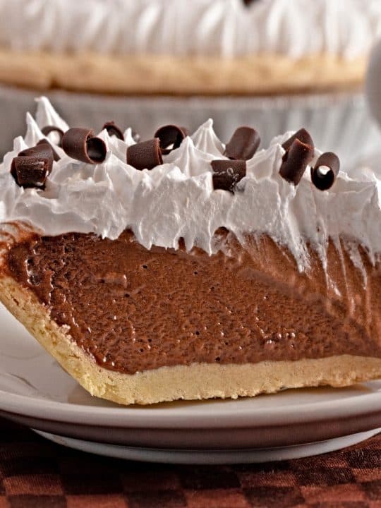 Easy Chocolate Pie (With Cocoa)