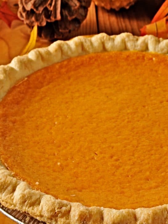 Sweet Potato Pie (With Canned Yams)